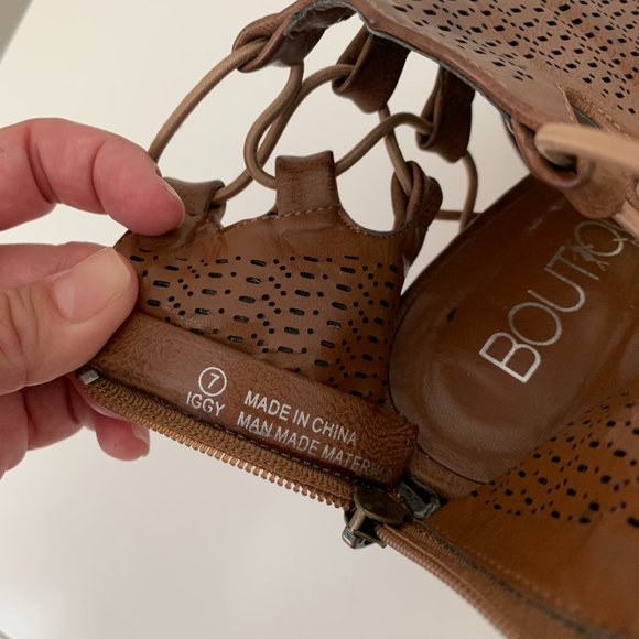 Boutique By Corkys Brown Heel Shoes, Size 7 - Picture 14 of 14